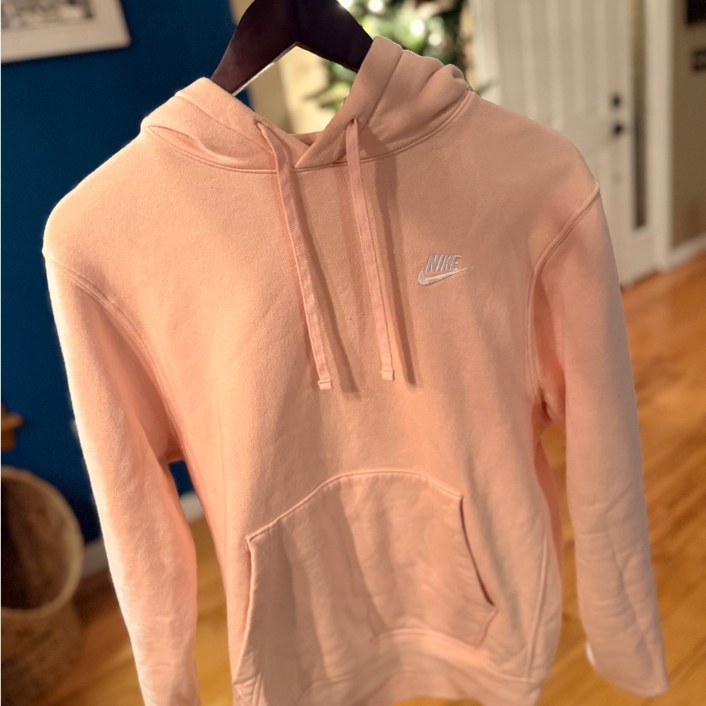 Nike Women's Light Pink Hoodie